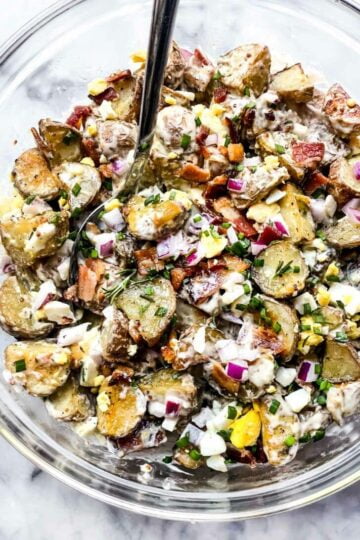 1 Potato Salad with Roasted Potatoes