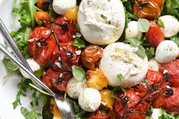 1Elevating the Classic Caprese Salad with Roasted Tomatoes 1