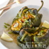 1Pasilla peppers filled with a savory stuffing. 1