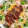 1Salad of Vermicelli Noodles with Grilled Chicken