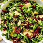 Arugula Salad with Sun Dried Tomatoes and Pine Nuts