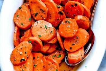 Easy Glazed Carrots Recipe 2 Glazed Carrots everydaydeliciouskitchencom 011 1024x1536 1