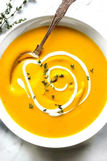 Savory Butternut Squash Bisque