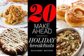 20 Make Ahead Breakfasts