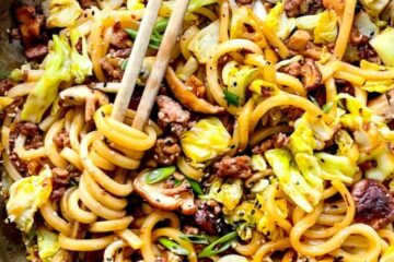 Udon Stir Fry (Yaki Udon) 2 34