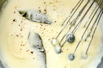 How to Make Béchamel 1 Bechamel Sauce foodiecrush.com 4 768x1152 1