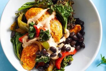 Creamy Fettuccine with Brussels Sprouts Mushrooms