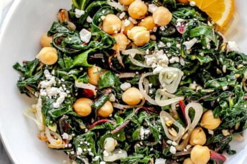 Garlicky Swiss Chard and Chickpeas 5 Garlic Swiss Chard FoodieCrush.com 013 2 1024x1536 1