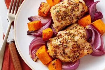 Roast Chicken Sweet Potato