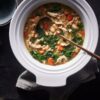 Slow Cooker Chicken White Bean Stew