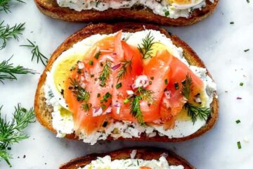 Smoked Salmon Ricotta Toasts foodiecrush.net 17 768x1152 1
