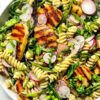 Tahini Pasta Salad with Halloumi foodiecrush.com 25 768x1152 1