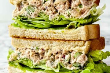 The Best Classic Tuna Salad Recipe 3 Tuna Salad foodiecrush.com 17 768x1152 1