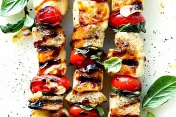Grilled Caprese Skewers recipe 1 Grilled Caprese Skewers
