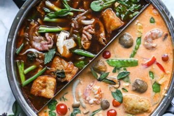 Red Curry Hot Pot at Home 6 Red Curry Hot Pot at Home