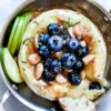 Baked Brie with Blueberries and Lemon Marmalade