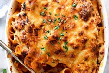 Baked Sausage and Cheese Rigatoni 6 Baked Sausage and Cheese Rigatoni