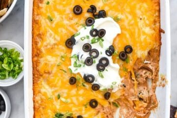 Cheesy Texas Trash Dip 2 Cheesy Texas Trash Dip
