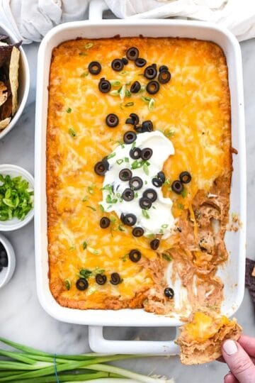 Cheesy Texas Trash Dip