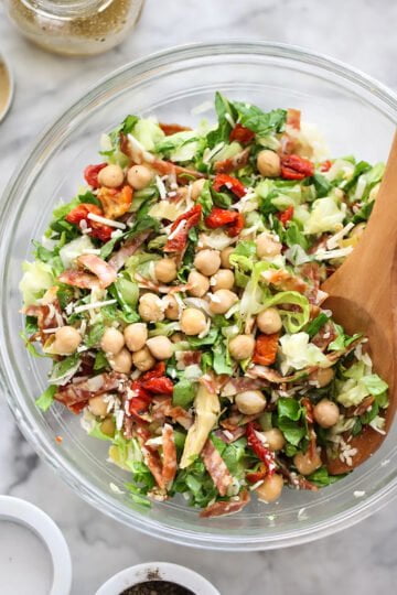 Classic Chopped Salad foodiecrush.com 036