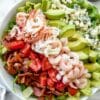 Crab and Shrimp Seafood Cobb Salad