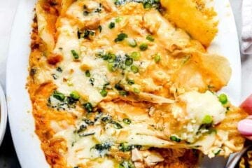 Easy Cheesy Buffalo Chicken Dip 2 Easy Cheesy Buffalo Chicken Dip