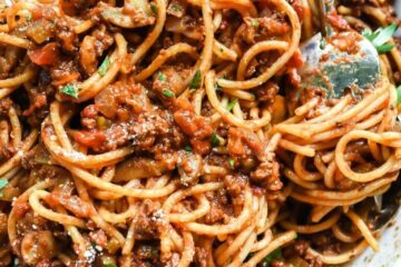 Mom’s Spaghetti and Meat Sauce 1 My Mom's Spaghetti and Meat Sauce Recipe