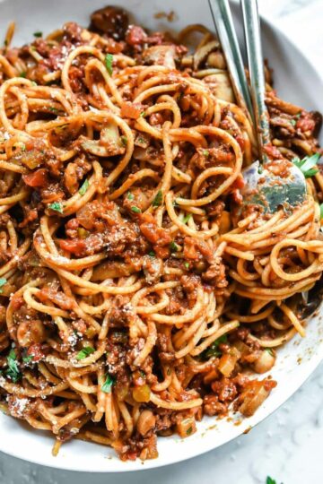 My Mom's Spaghetti and Meat Sauce Recipe
