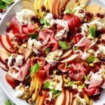 Burrata Salad with Pear and Prosciutto