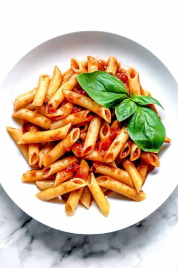 Penne Pasta with Marinara