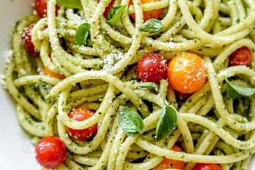 Pesto Pasta Recipe everydaydeliciouskitchen.com 002 768x1151 1