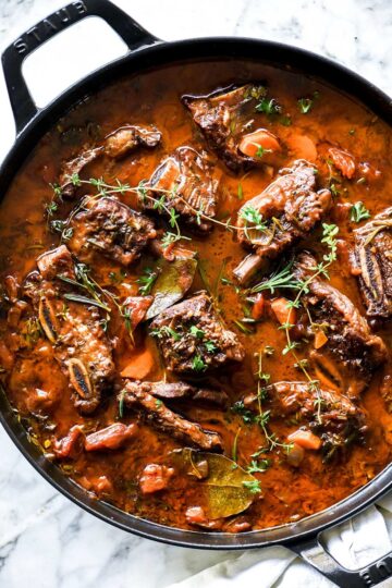 Red Wine Braised Short Ribs