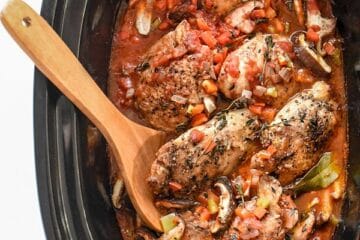 Slow Cooker Chicken Cacciatore 8 Slow Cooker Chicken Cacciatore