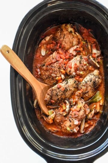 Slow Cooker Chicken Cacciatore