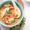 Slow Cooker Chicken Thai Soup