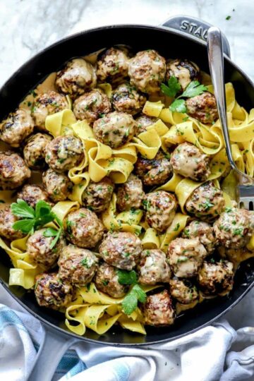The BEST Swedish Meatballs (Just Like Ikea!)