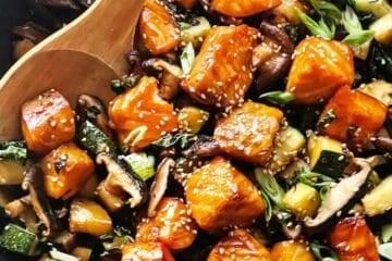 Caramelized Salmon Stir Fry 1 Caramelized Salmon Stir Fry