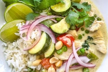 Thai Green Curry with Chicken 5 Thai Green Curry with Chicken