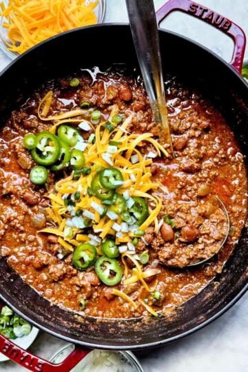 How to Make THE BEST Beef Chili Recipe
