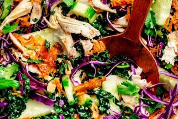 Crispy Rice Chicken Salad 3 Crispy Rice Salad everydaydeliciouskitchen.com 8