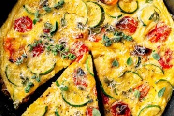 Roasted Tomato and Zucchini Frittata everydaydeliciouskitchen.com 11 2 1