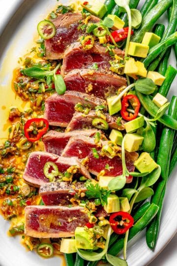 Seared Ahi Tuna everydaydeliciouskitchen.com 15 2 11