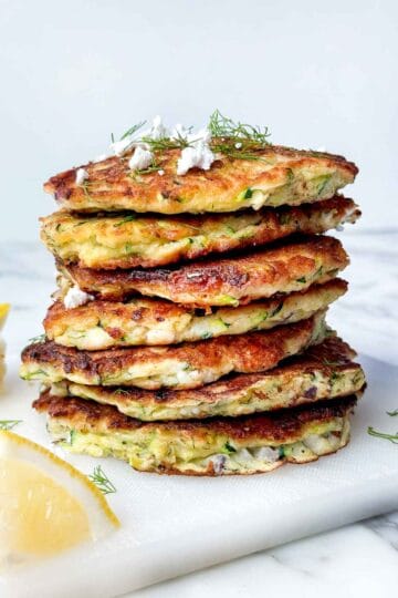 Zucchini Pancakes everydaydeliciouskitchen.com 14 1