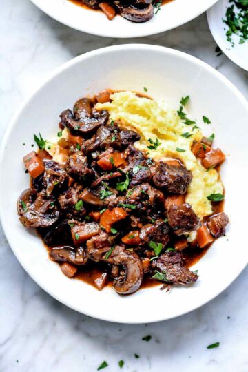 1 Beef Bourguignon