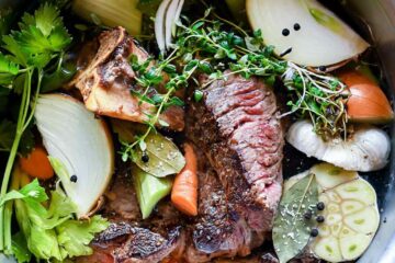 1 Homemade Beef Broth Stock