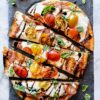 1 Mozzarella and Tomato Caprese Flatbread