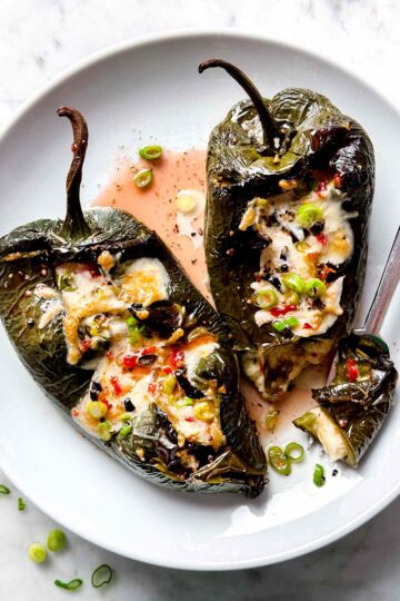 1 Stuffed Pasilla Peppers