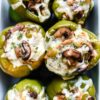 Chicken and Mushroom Stuffed Peppers everydaydeliciouskitchen.com 006 683x1024 1