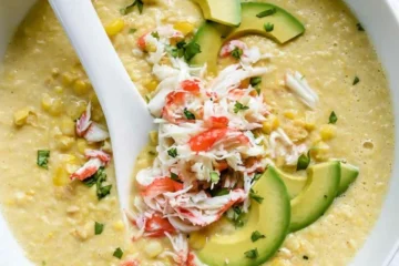 Chilled Corn and Crab Soup 5 Chilled Corn and Crab Soup