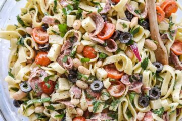 Creamy Tuscan Pasta Salad 5 Creamy Tuscan Pasta Salad11